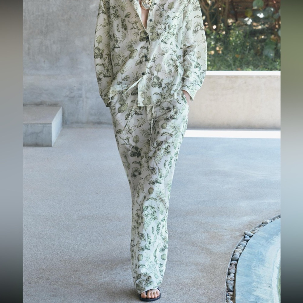 ZARA Printed Pants
